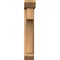 Ekena Millwork Westlake Slat Smooth Bracket w/ Offset Brace, Western Red Cedar, 5 1/2"W x 20"D x 32"H BKT0604X20X32WTL06SWR - alternate 2